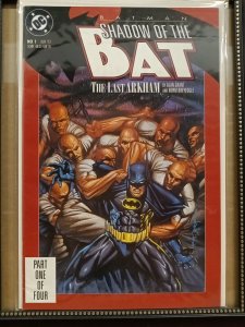 Batman: Shadow of the Bat #1 (1992) 1st Appearance VICTOR ZSASZ DC  N169x
