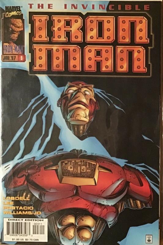 IRON MAN MARVEL VOLUME 2 1997 #1-7 PLUS VARIANT #4 NM CONDITION