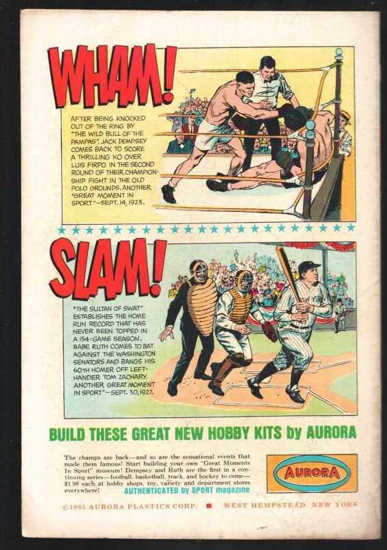 Naza Stone Age Warrior#9 1966-Dell-Ice Entombed Monsters