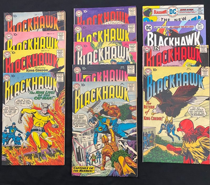 Blackhawk - 13 book lot