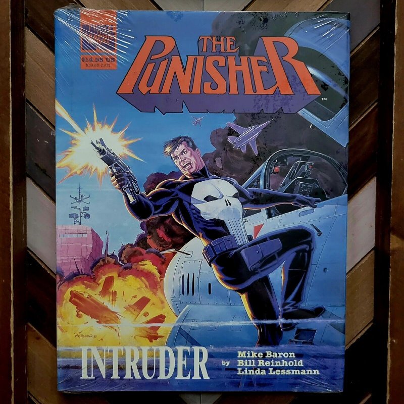 MARVEL GRAPHIC NOVEL #51 NM/Sealed (Marvel 1989) PUNISHER INTRUDER Hardcover