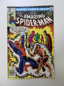 The Amazing Spider-Man #215 (1981) VF condition