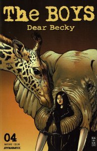 Boys, The: Dear Becky #4A FN ; Dynamite | Garth Ennis Elephant Giraffe Cover