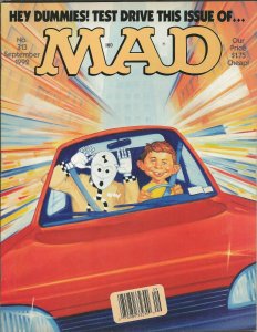 ORIGINAL Vintage Sep 1992 Mad Magazine #313 Crash Test Dummies