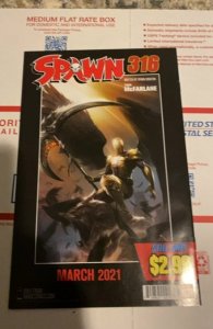 Spawn #315 (2021)McFarland sketch cover B