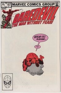 Daredevil #187 (1982) Daredevil [Key Issue]