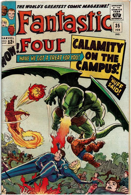 Fantastic Four #35, 5.0 or better