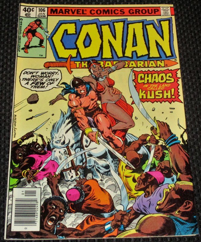 Conan the Barbarian #106 (1980)