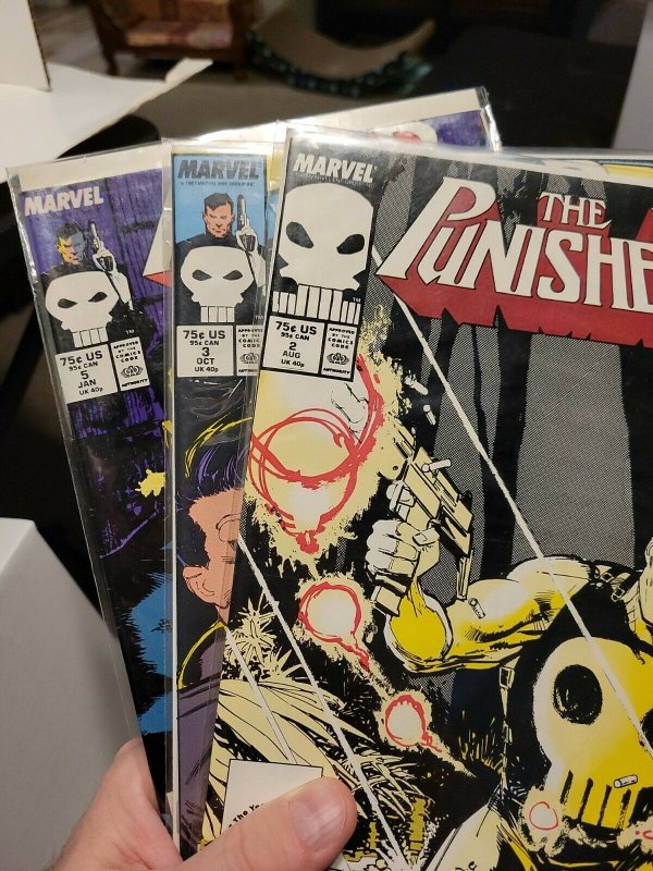 Punisher War Zone lot 2,3,5 Chuck Dixon John Romita Jr JRJR the Marvel Comics