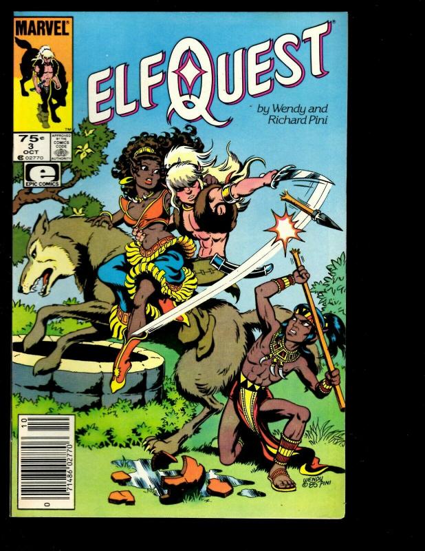 Lot of 12 Elf Quest Marvel Comics # 2 3 4 5 10 11 12 14 15 16 17 18 WS6 