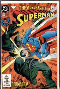 Adventures of Superman #497 (1992) Superman