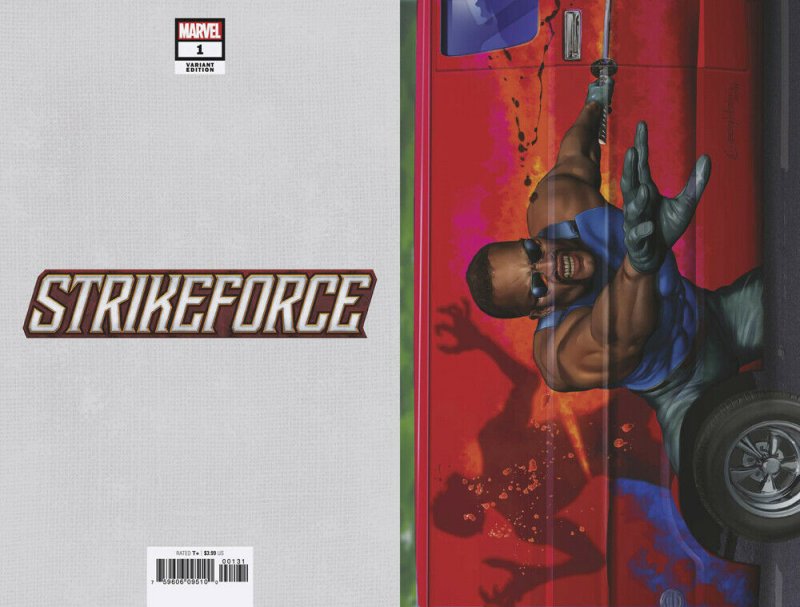 Strikeforce #1 Horn Van Variant (Marvel, 2019) NM