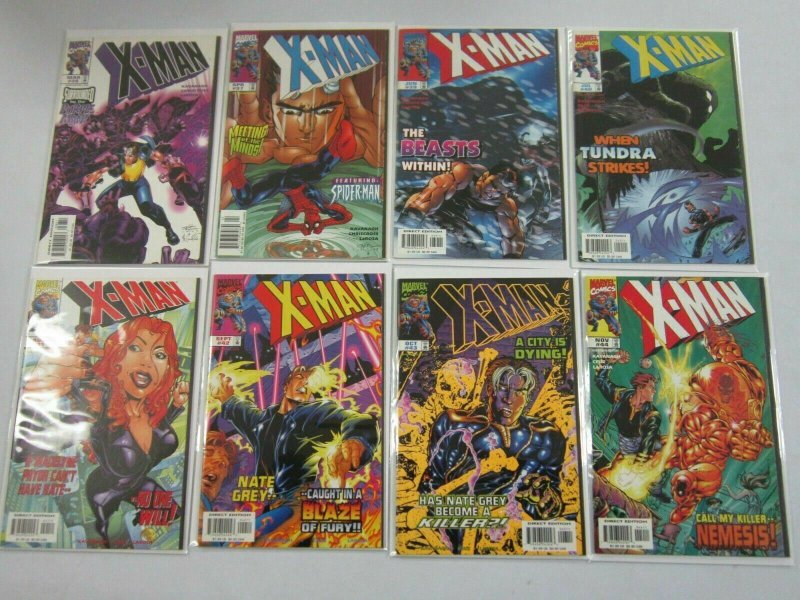 X-Man Comic Lot #2-49 45 diff 9.0 NM (1995 -99)