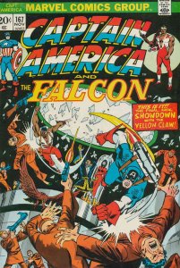 Captain America (1st Series) #167 FN ; Marvel | and the Falcon