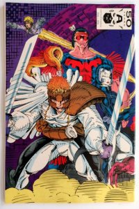 X-Force #1, 1st comic to be sold polybagged with a trading card