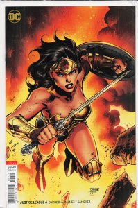 Justice League #4 Variant Cover (2018) Justice League