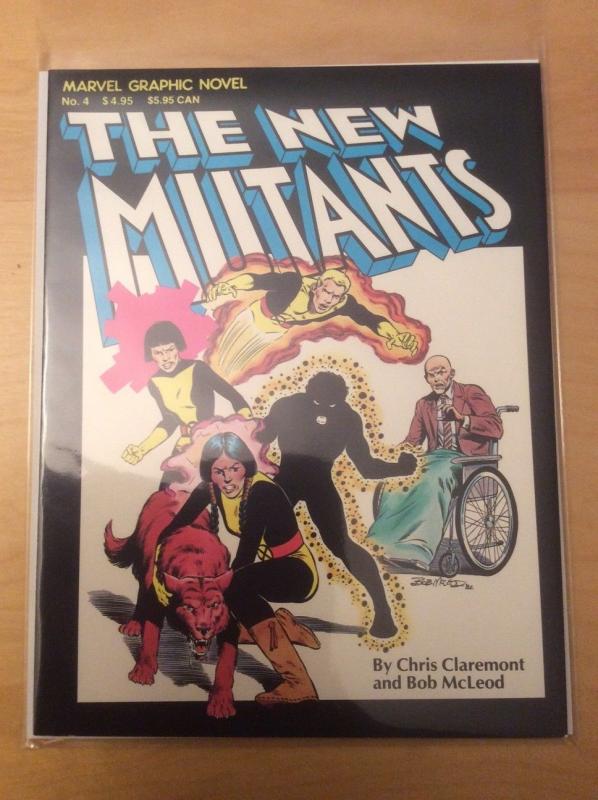 MARVEL GRAPHIC NOVEL 4, NM (9.2 - 9.4), 3RD PRINT, 1ST APP NEW MUTANTS