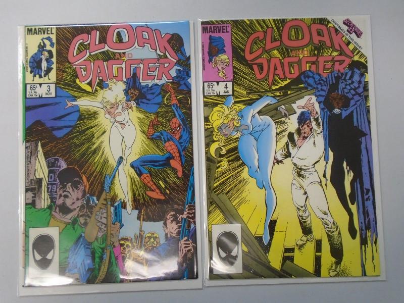 Cloak and Dagger run #1 to #4 - 2nd Second Series - 8.0 - 1985