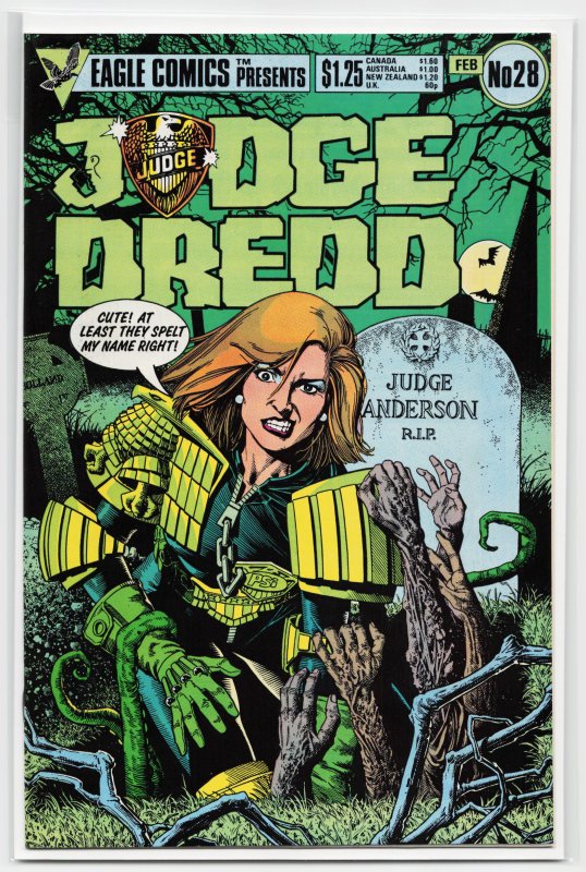 Judge Dredd #28 (1986) Judge Dredd