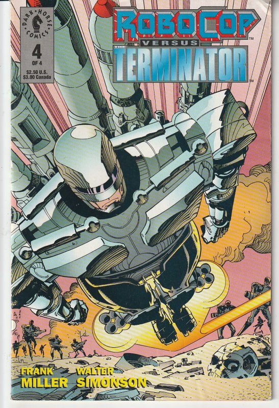 Robocop vs Terminator(Dark Horse) # 4  In the Vein of Alien vs Predator !