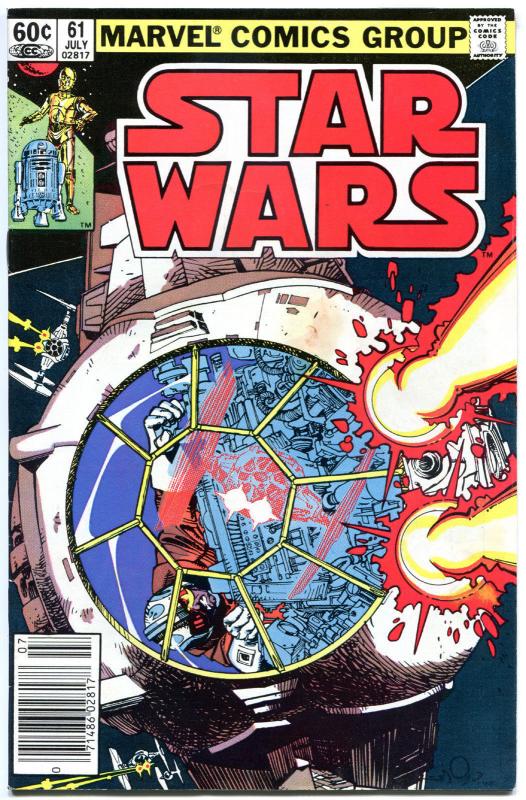 STAR WARS #61, FN, Luke Skywalker, Darth Vader, 1977, more SW in store