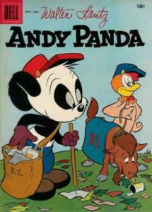 Andy Panda (Walter Lantz ) #40 VG ; Dell | low grade comic November 1957 polluti