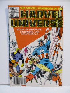 The Official Handbook of the Marvel Universe #15 (1984) 