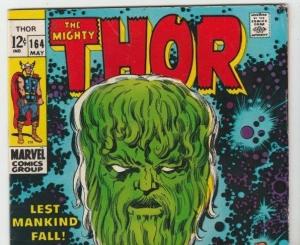 Thor #164 The Mighty strict VG/FN  5.0  Appearance - Him, becomes Warlock