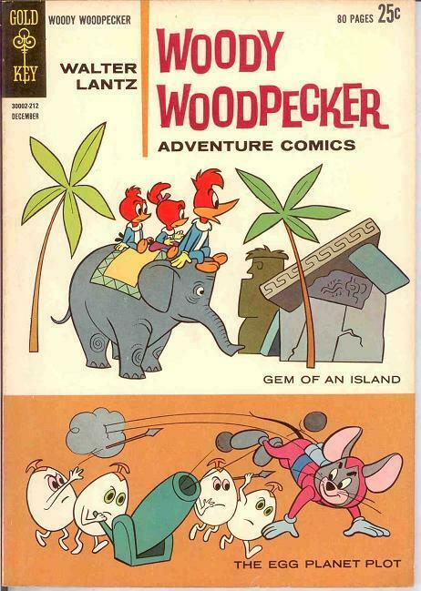 WOODY WOODPECKER 74 VF  December 1962 COMICS BOOK