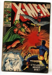 X-MEN #54 1969-MARVEL-1st Alex Summers-BARRY SMITH ART VG