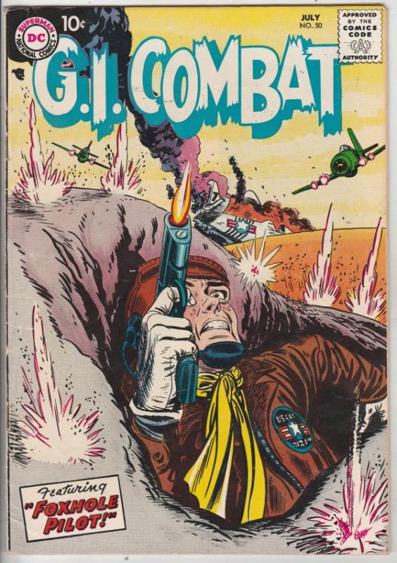 G.I. Combat #50 (Jul-57) FN/VF Mid-High-Grade 