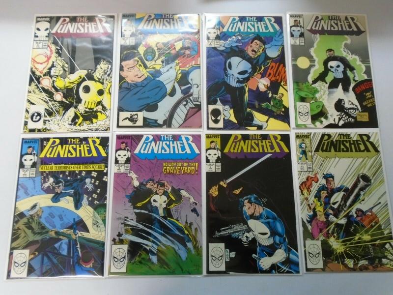 Punisher Comic Lot From:#2-48, 38 Different, 8.0/VF (1987-1991)