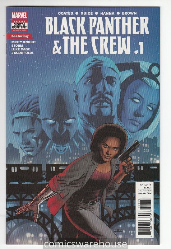 BLACK PANTHER CREW (2017 MARVEL) #1 NM