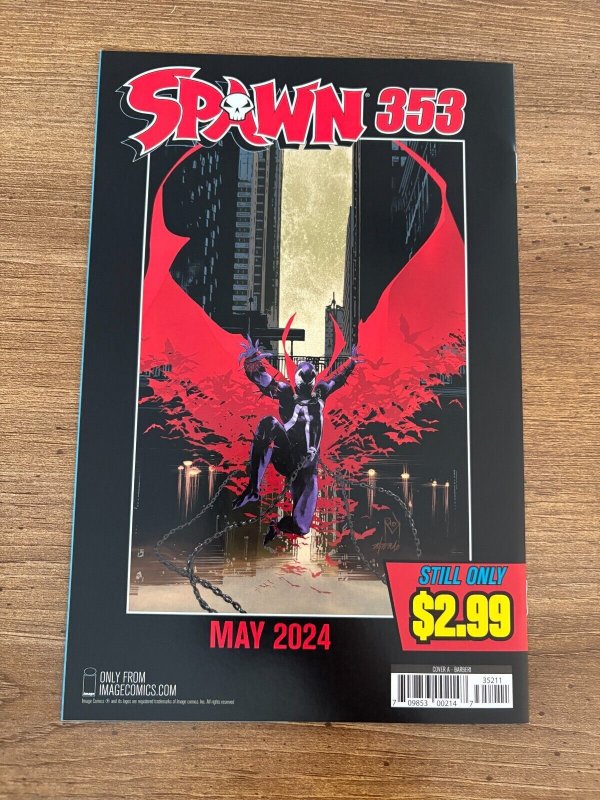 Spawn # 352 NM 1st Print Image Comic Book McFarlane Clown Angela Voilator 4 J277