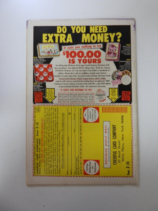 Captain America #141 (1971) FN/VF condition overspray