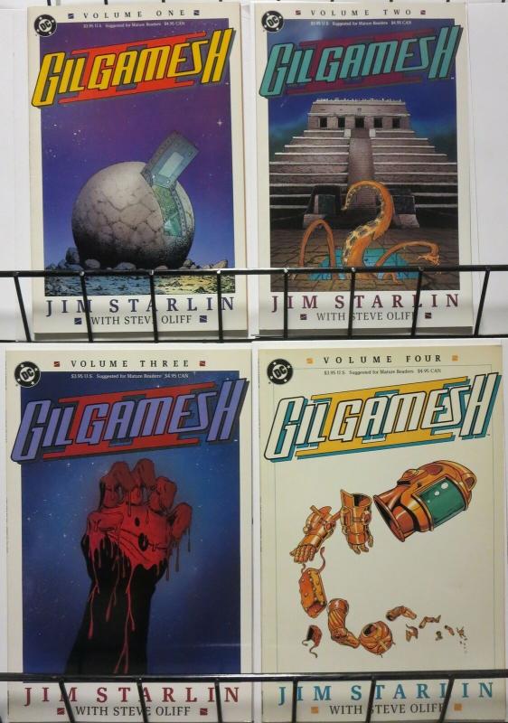 GILGAMESH  1-4 (15.75cvr) JIM STARLIN THE SET! CLASSC