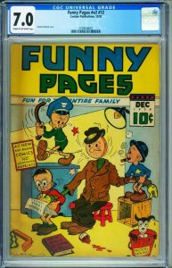 Funny Pages Vol.2 #12 CGC 7.0 1938 CENTAUR issue-2109538001