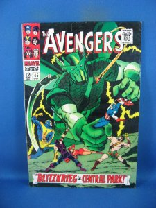 AVENGERS 45 F-  1967  MARVEL