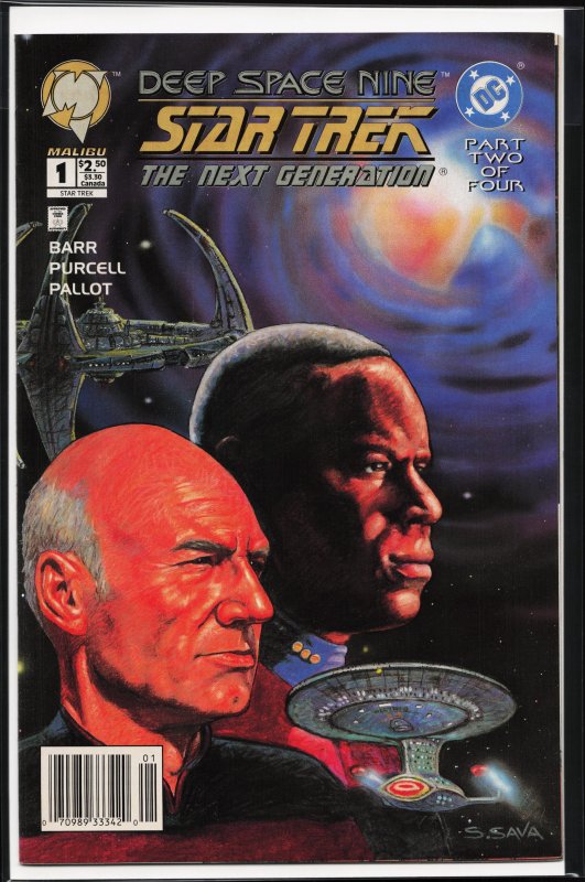 Star Trek: Deep Space Nine/The Next Generation #1 (1994) Star Trek: The Next ...