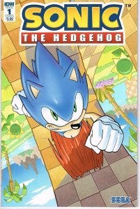Sonic the Hedgehog #1B (2018)
