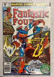 Fantastic Four #226 - Newsstand -  (1981) KEY: 1st App.  Samurai Destroyer