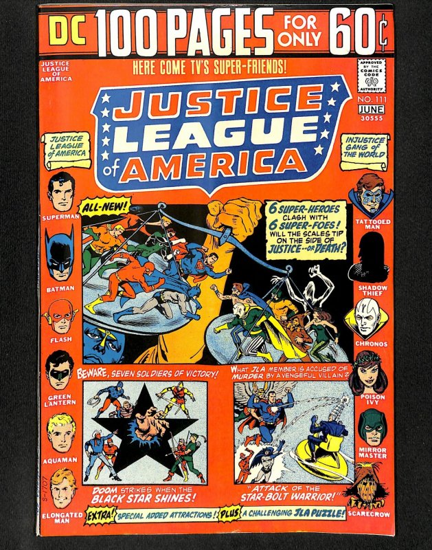 Justice League Of America #111