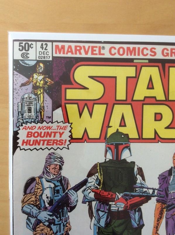 STAR WARS 42, VFNM (8.8 - 9.0) 1ST APP OF BOBA FETT, SOLO MOVING COMING