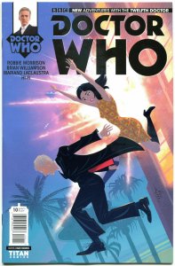 DOCTOR WHO #10 A, NM, 12th, Tardis, 2014, Titan, 1st, more DW in store, Sci-fi