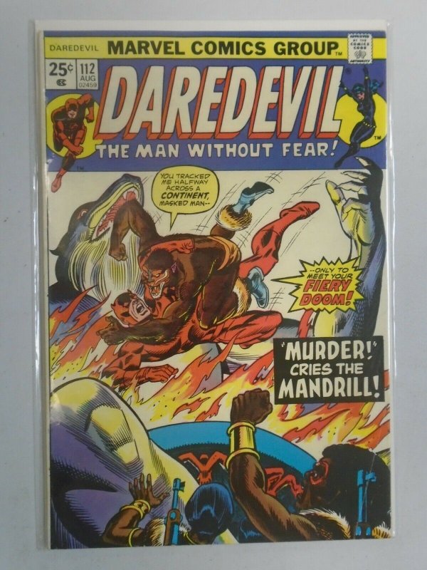 Daredevil #112 8.0 VF (1974 1st Series)