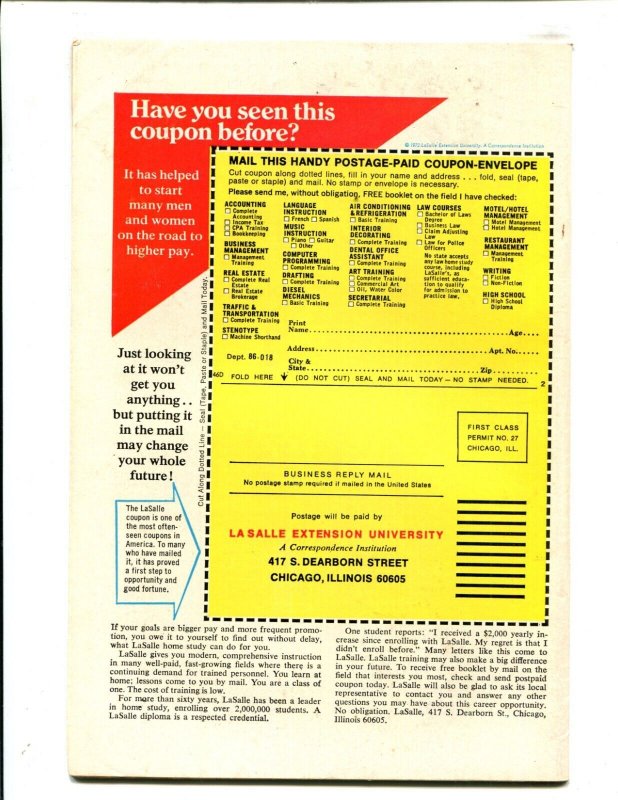 Doc Savage #4 - The Hell-Diver Story, Steve Englehart, Gil Kane Cover (6.5) 1973