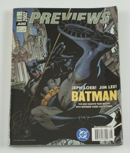 Previews Vol 12 #8 August 2002 - Batman #608 preview HUSH Jim Lee Warren Ellis 