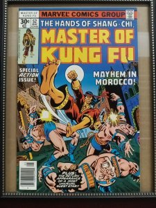 THE HANDS OF SHANG-CHI MASTER OF KUNG FU # 52 VF-  Marvel Comics. P03