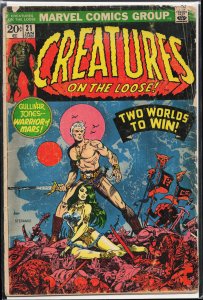 Creatures on the Loose #21 (1973) Gullivar Jones