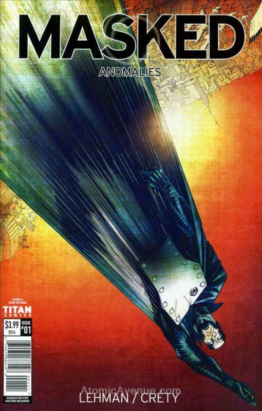 Masked: Anomalies #1A VF/NM; Titan | save on shipping - details inside